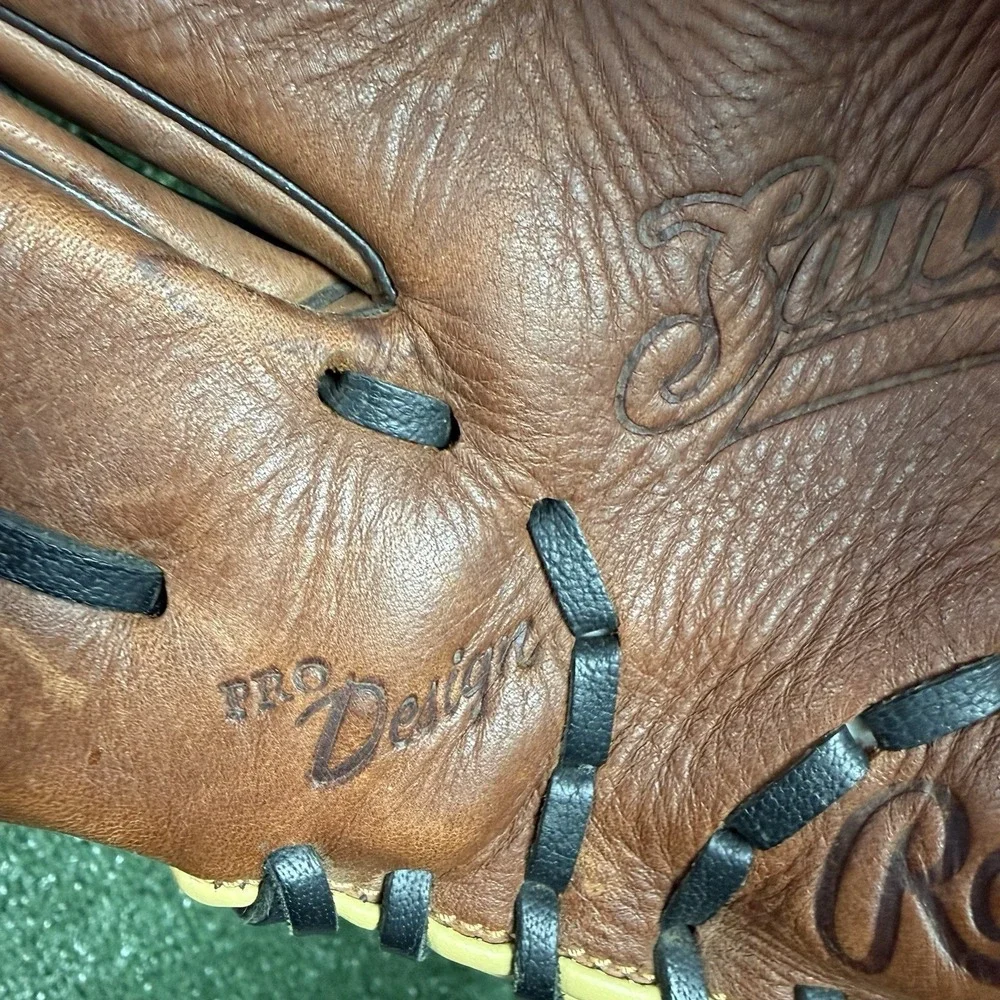 Rawlings Sandlot S1275H 12.75" Glove Baseball Softball LHT Pro Gold Mike Trout - Picture 12 of 14